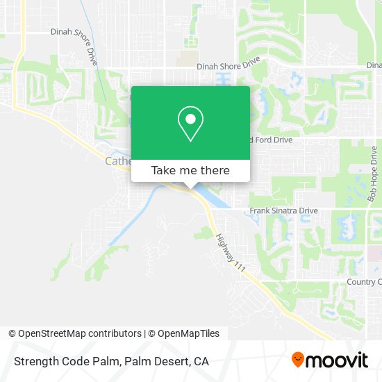 Strength Code Palm map