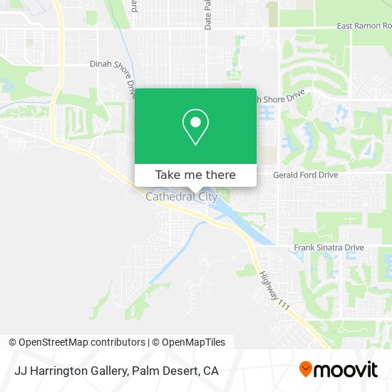 JJ Harrington Gallery map