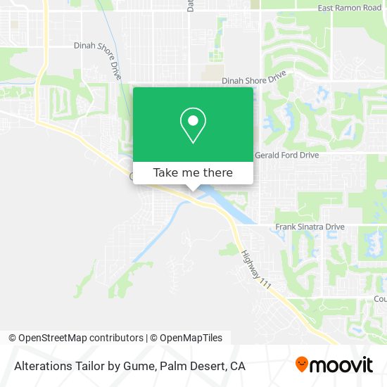 Alterations Tailor by Gume map