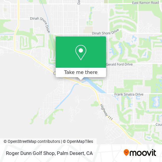 Roger Dunn Golf Shop map