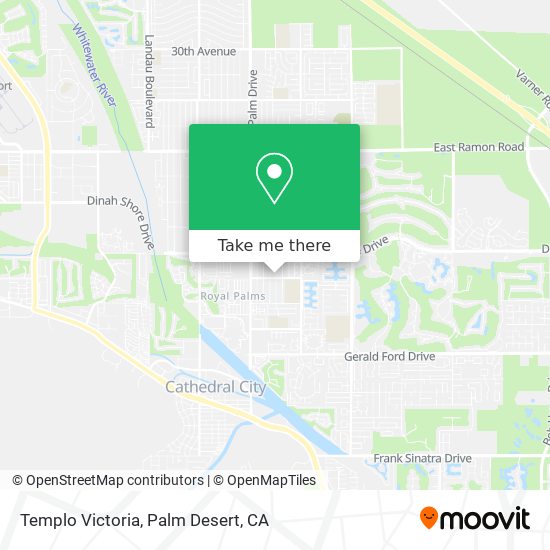 Templo Victoria map
