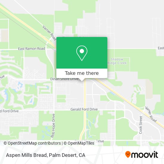 Aspen Mills Bread map