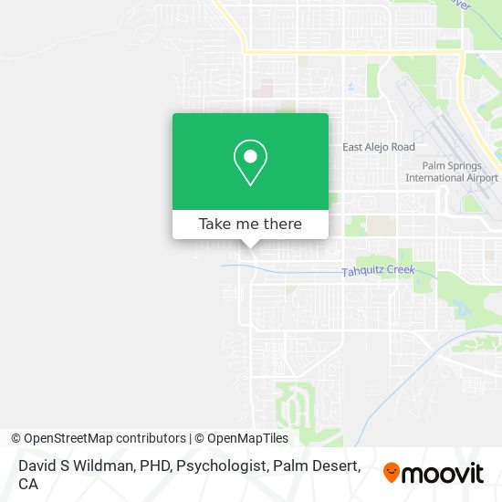 David S Wildman, PHD, Psychologist map