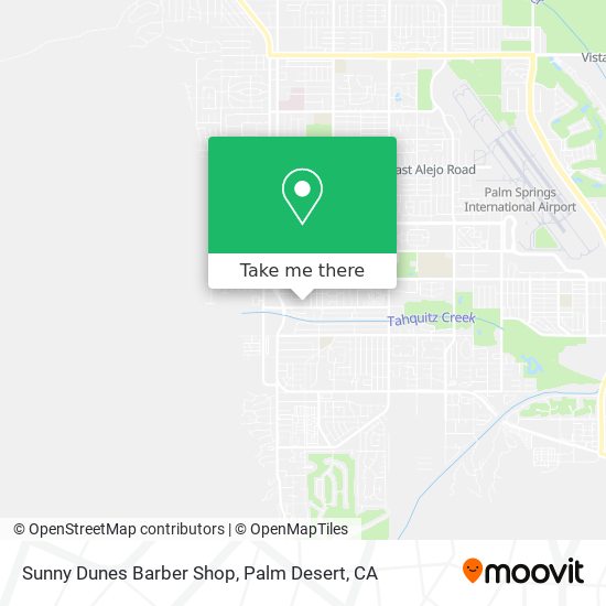 Sunny Dunes Barber Shop map