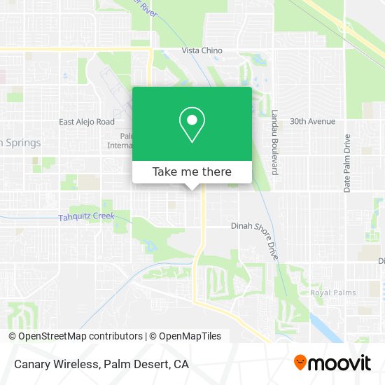 Canary Wireless map