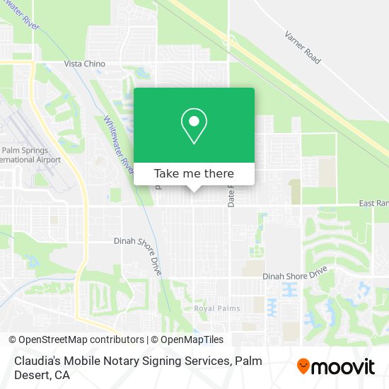 Mapa de Claudia's Mobile Notary Signing Services