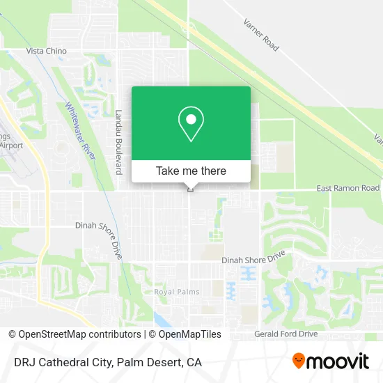 DRJ Cathedral City map