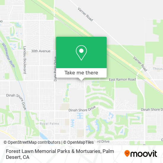 Forest Lawn Memorial Parks & Mortuaries map