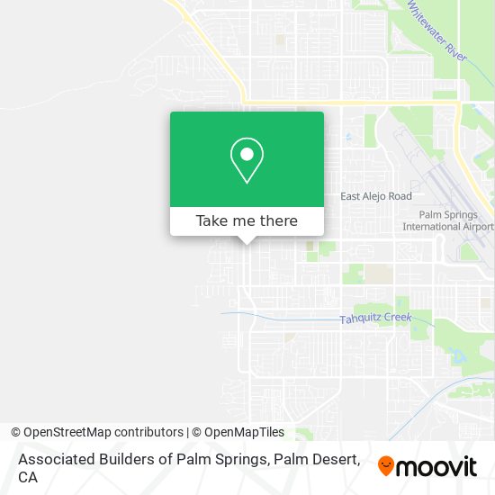 Mapa de Associated Builders of Palm Springs