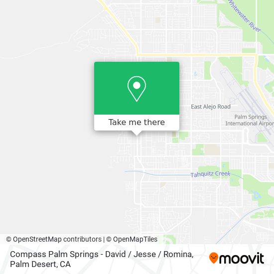 Mapa de Compass Palm Springs - David / Jesse / Romina