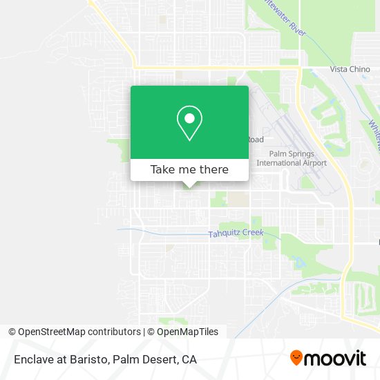 Enclave at Baristo map