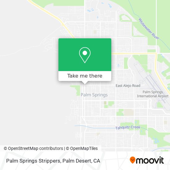 Mapa de Palm Springs Strippers