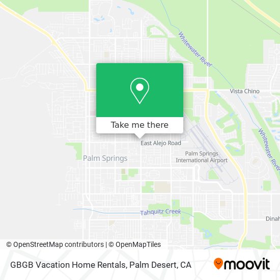 Mapa de GBGB Vacation Home Rentals