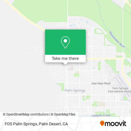 Mapa de FOS Palm Springs