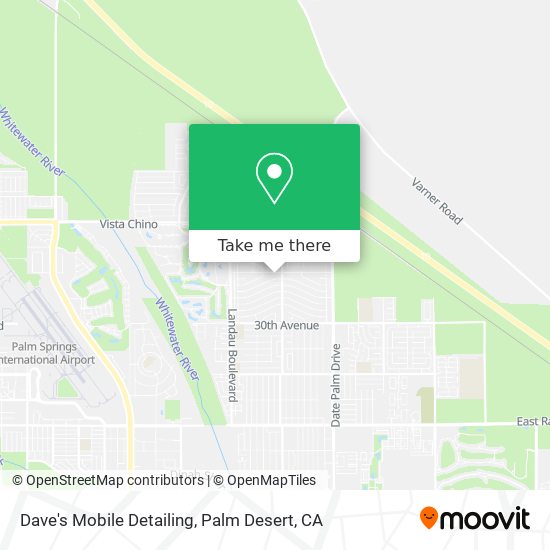 Dave's Mobile Detailing map