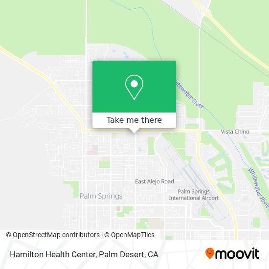 Hamilton Health Center map