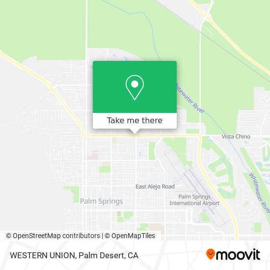 WESTERN UNION map