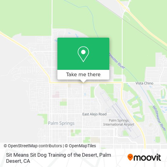 Mapa de Sit Means Sit Dog Training of the Desert