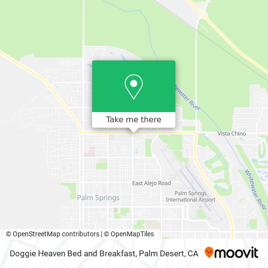 Mapa de Doggie Heaven Bed and Breakfast