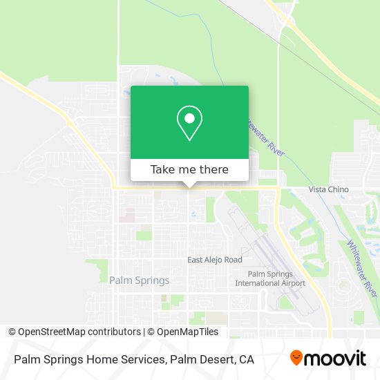Palm Springs Home Services map