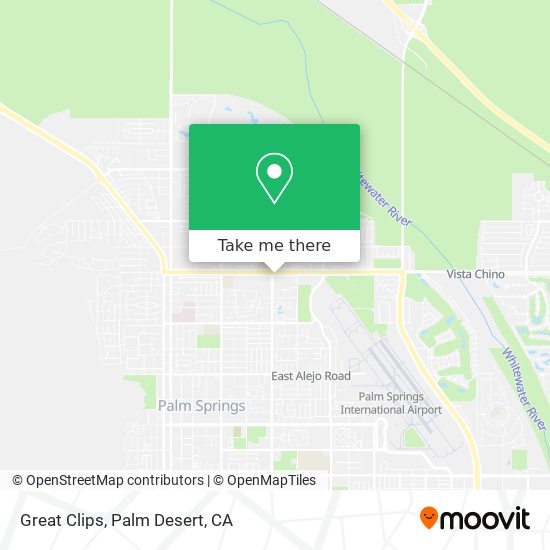 Great Clips map