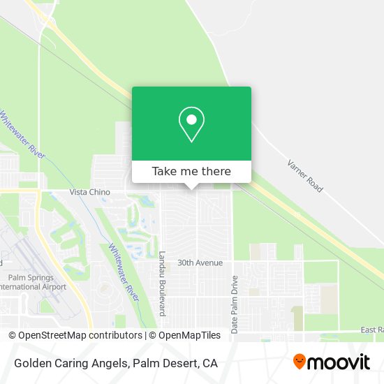 Golden Caring Angels map
