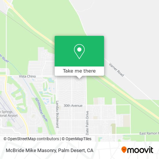 McBride Mike Masonry map