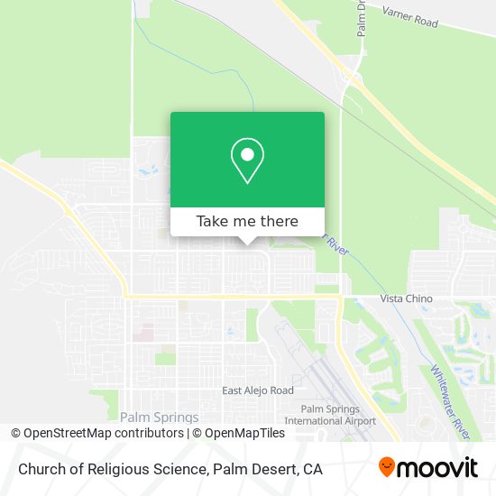 Mapa de Church of Religious Science