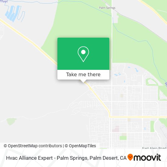 Hvac Alliance Expert - Palm Springs map