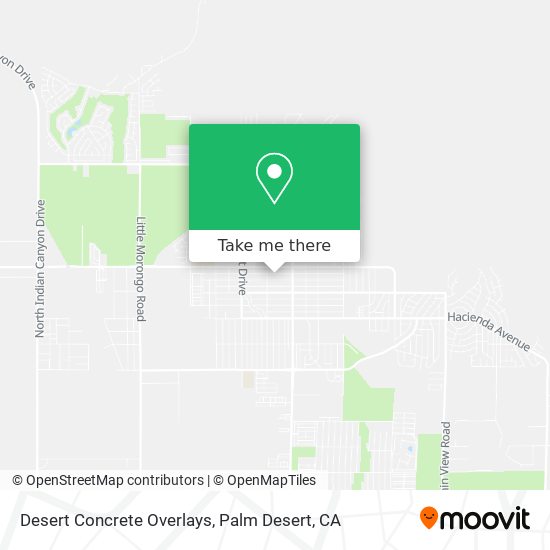 Mapa de Desert Concrete Overlays