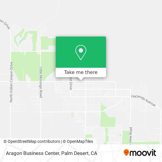 Mapa de Aragon Business Center