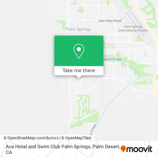 Mapa de Ace Hotel and Swim Club Palm Springs