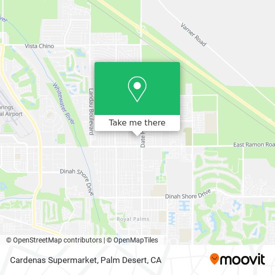 Cardenas Supermarket map