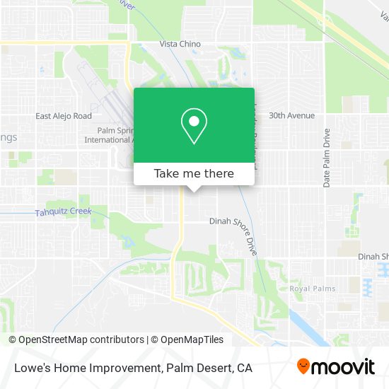 Lowe's Home Improvement map