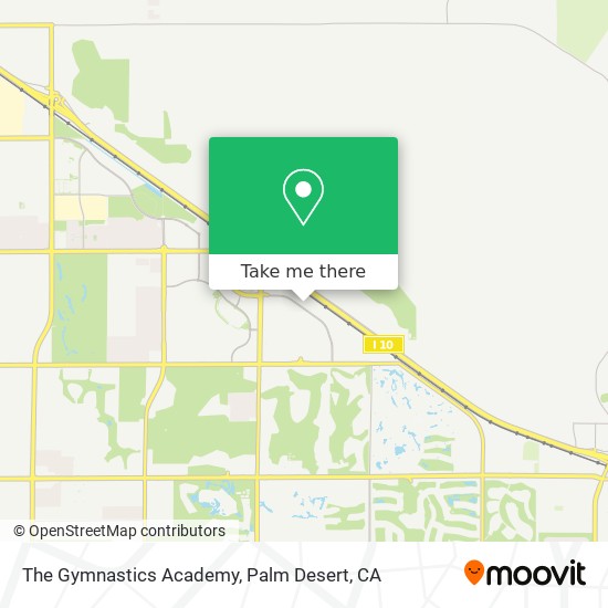 The Gymnastics Academy map