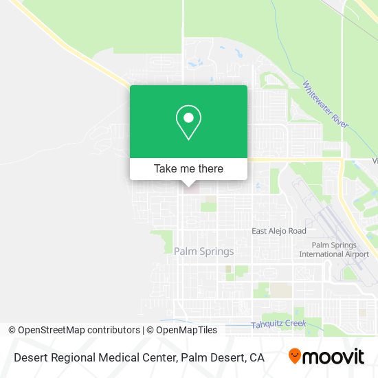 Desert Regional Medical Center map