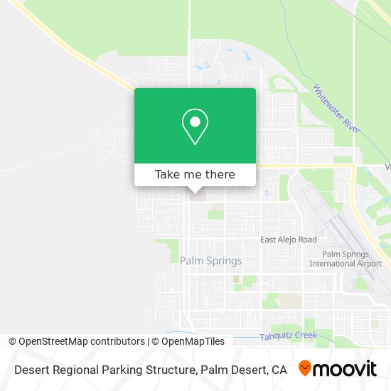 Mapa de Desert Regional Parking Structure