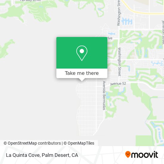 Mapa de La Quinta Cove