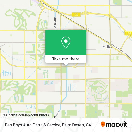 Mapa de Pep Boys Auto Parts & Service