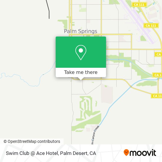 How To Get To Swim Club Ace Hotel In Palm Springs By Bus