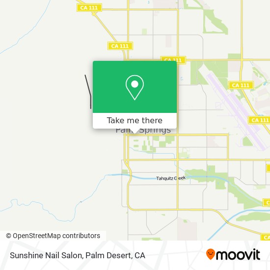 How To Get To Sunshine Nail Salon In Palm Springs By Bus