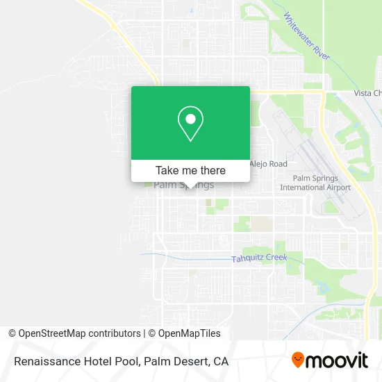 Renaissance Hotel Pool map