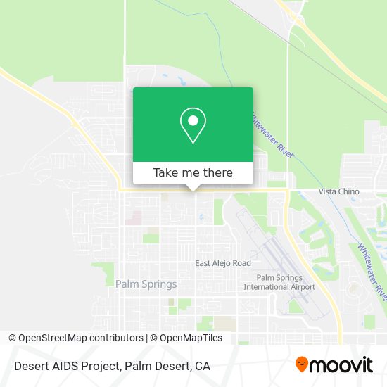 Desert AIDS Project map