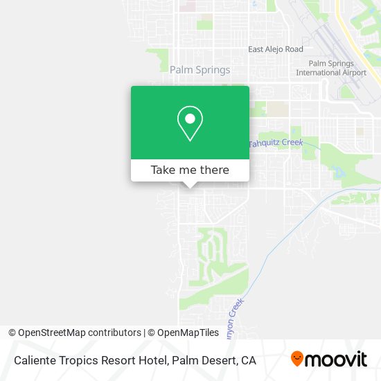 Caliente Tropics Resort Hotel map