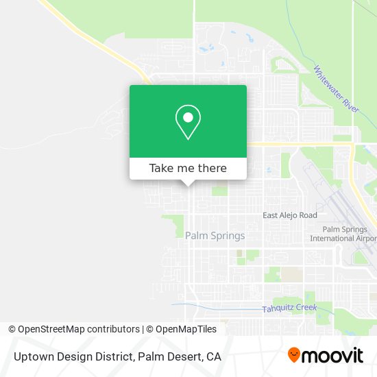 Mapa de Uptown Design District