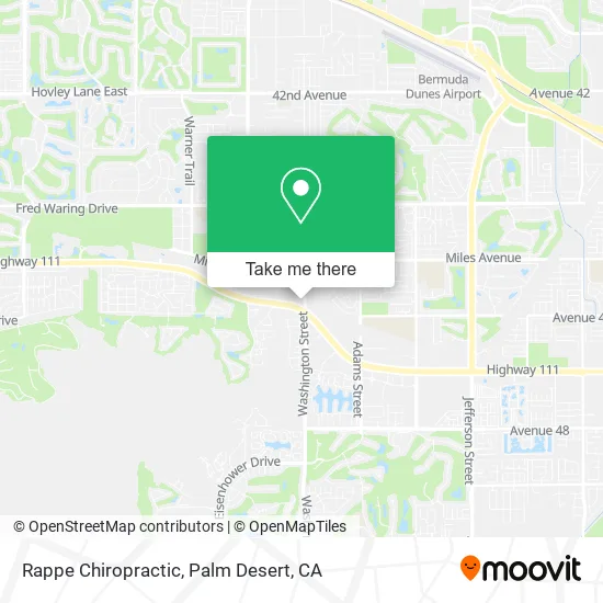 Rappe Chiropractic map
