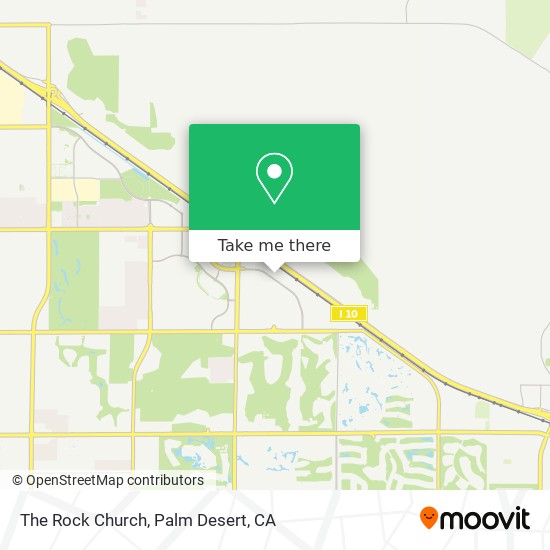 The Rock Church map