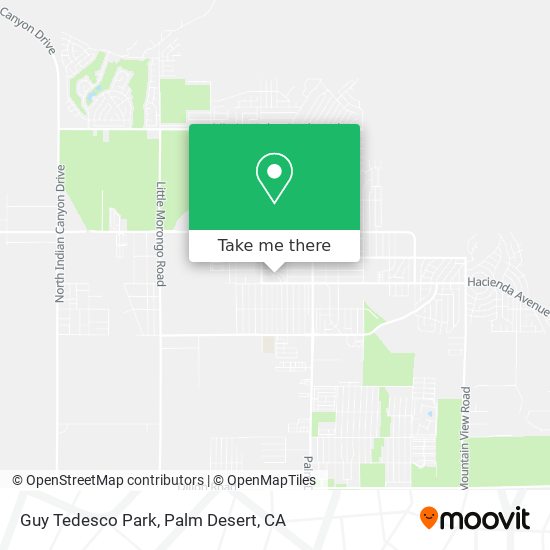 Guy Tedesco Park map