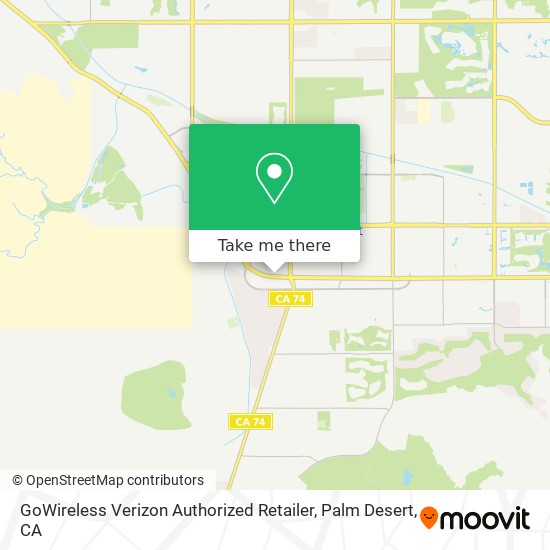 GoWireless Verizon Authorized Retailer map