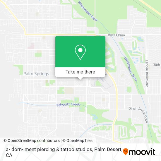 a• dorn• ment piercing & tattoo studios map